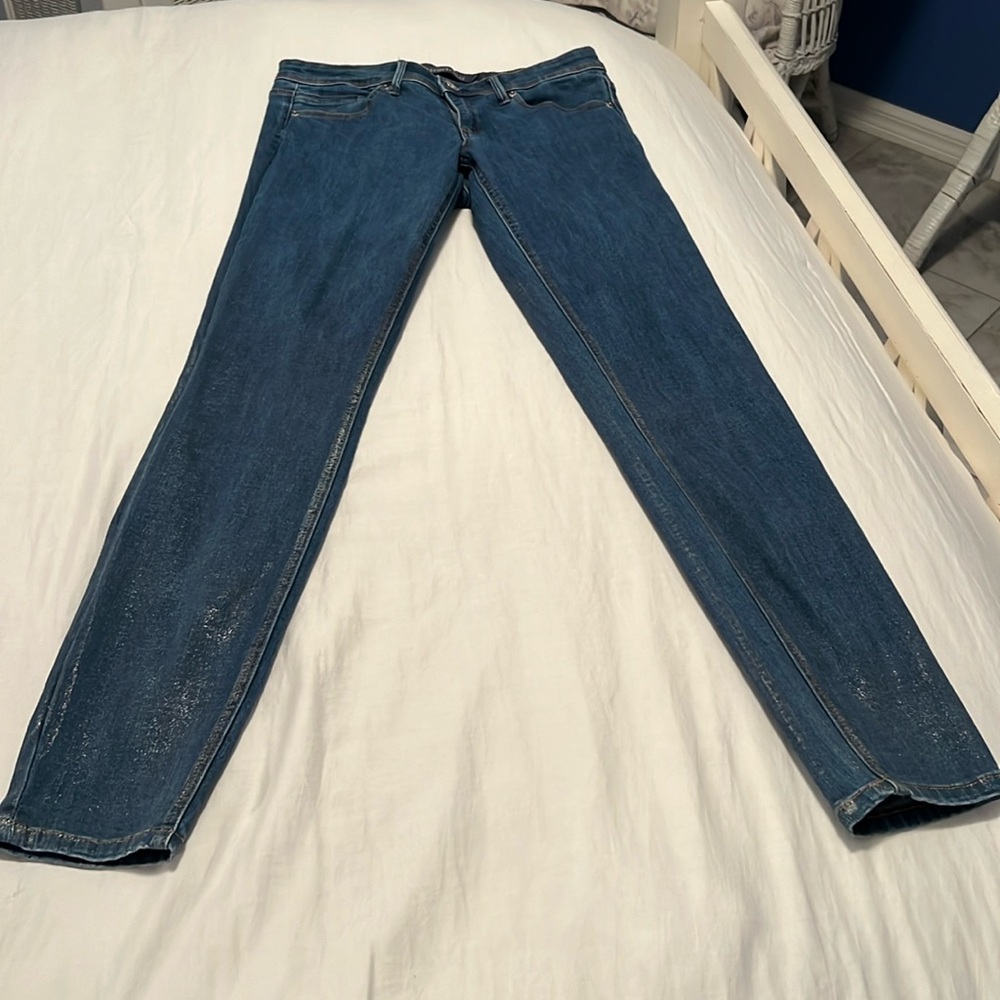 Shimmery Tractr Blu jeans